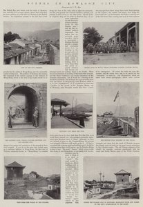 Escenas en la ciudad de Kowloon