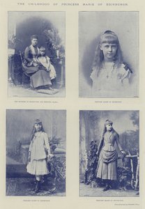 La infancia de la princesa María de Edimburgo