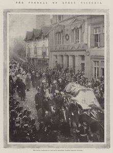 El funeral de la reina Victoria