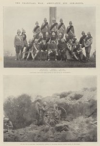 La guerra de Transvaal, ambulancia y armamentos