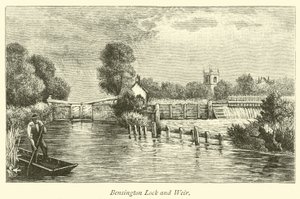 Bensington Lock y Weir