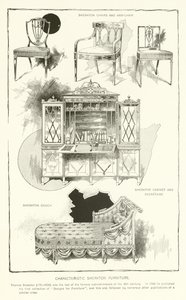Muebles Característicos de Sheraton