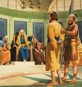 Cristo ante Caifás