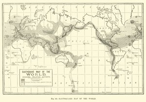 Mapa de terremotos del mundo