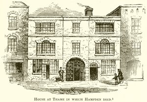 Casa en Thame donde murió Hampden