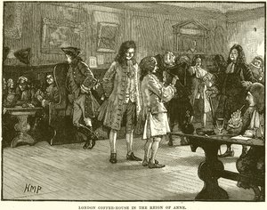 Café de Londres en el reinado de Ana