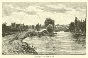 Esclusa y presa de Molesey