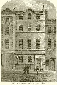 Casa de la Sra. Fitzherbert, 1820