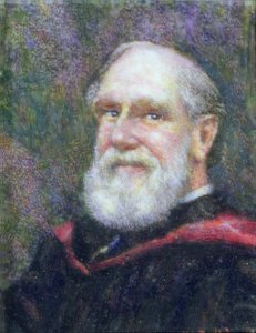 Retrato en miniatura de William Odling (1829-1921)