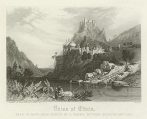 Ruinas en Ettaia, India