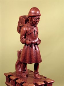 El vendedor ambulante de Swaffham, c.1462 (madera)
