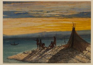 Paisaje prehistórico, 1869