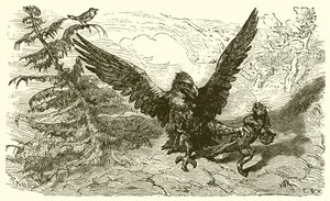 El gorrión y la liebre