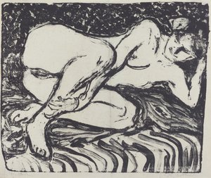 Desnudo reclinado