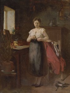 Mujer en un Interior