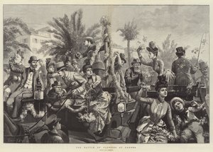 La Batalla de las Flores en Cannes