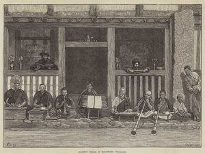 Sacerdotes budistas en Darjeeling, Himalayas