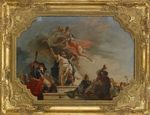 El Sacrificio de Ifigenia, siglo XVIII