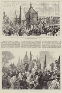 La alfombra sagrada en El Cairo
