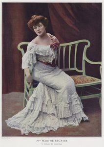 Marthe Regnier, actriz francesa