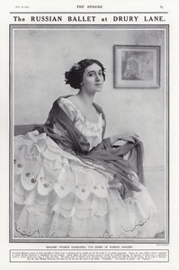 Tamara Karsavina, bailarina rusa