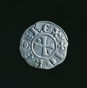 Moneda de Juan de Brienne (c.1170-1237)