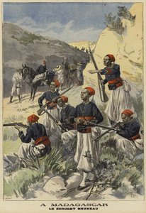 Tropas coloniales francesas en Madagascar, 1897