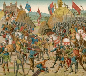 La batalla de Crécy