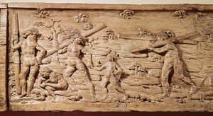 Comercio de madera de Brasil, c.1550 (madera)