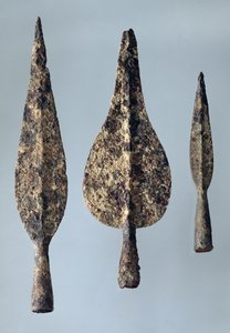 Cabezas de lanza y jabalina, 475-300 a.C.