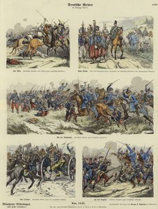Caballería alemana de la Guerra Franco-Prusiana, 1870-1871