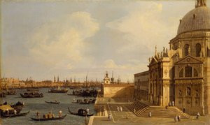 Venecia: Santa Maria della Salute, c.1740