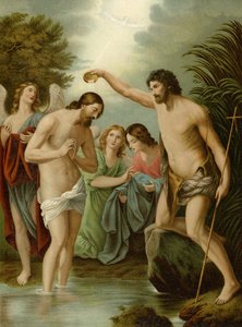 El bautismo de Cristo