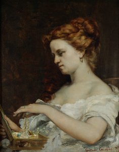 Una mujer con joyas, 1867