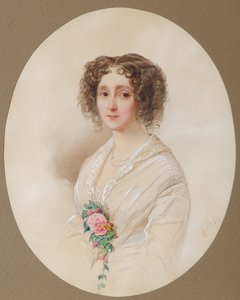 Retrato de Alexandra Mikhaylovna Chelishcheva