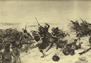 Batalla de Tel el-Kebir, 1882 (grabado)