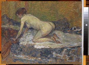 Desnudo Pelirrojo Agachado, 1897