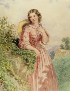 Una chica del campo, siglo XIX