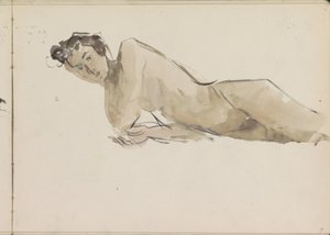 Desnudo femenino de pie