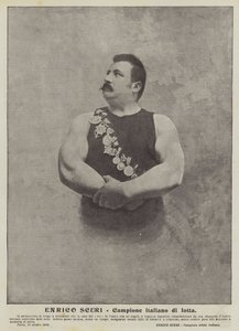 Enrico Scuri, campeón italiano de lucha