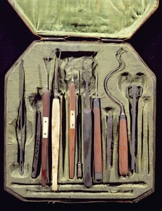 Caja de instrumentos oftálmicos