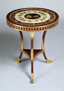 Mesa pedestal, 1804-14