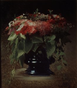 Ramo de flores. Phloxes, 1884
