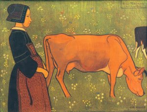 Marianne y su vaca