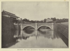 Puente al Palacio del Mikado en Tokio