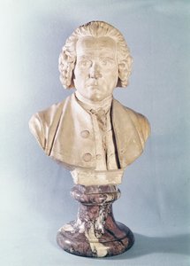 Busto de Jean-Jacques Rousseau (1712-78) (mármol)