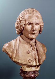 Busto de Jean-Jacques Rousseau (1712-78)
