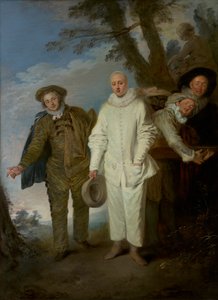 Los Comediantes Italianos, c.1720