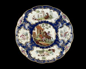 Plato circular, 1768-1770