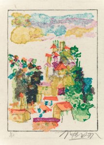 Petit Tourrette, 2009 (xilografía)